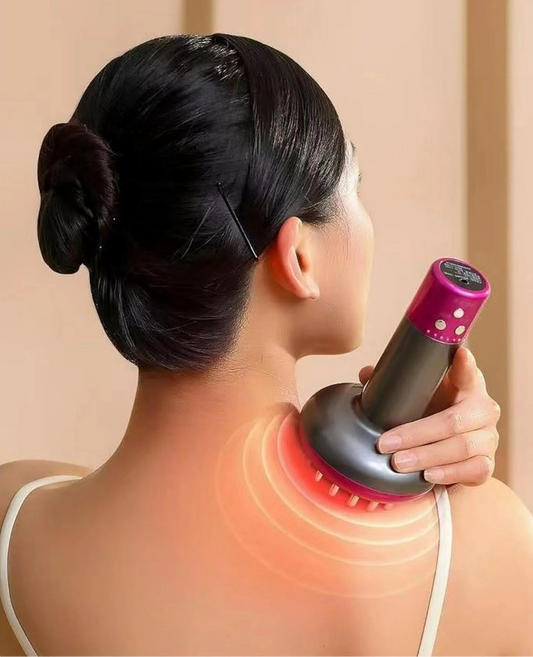 EMS Guasha Device with Heat | Face Lifting Tool – KUFFYA