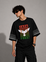 Gaza Free Oversized Tee