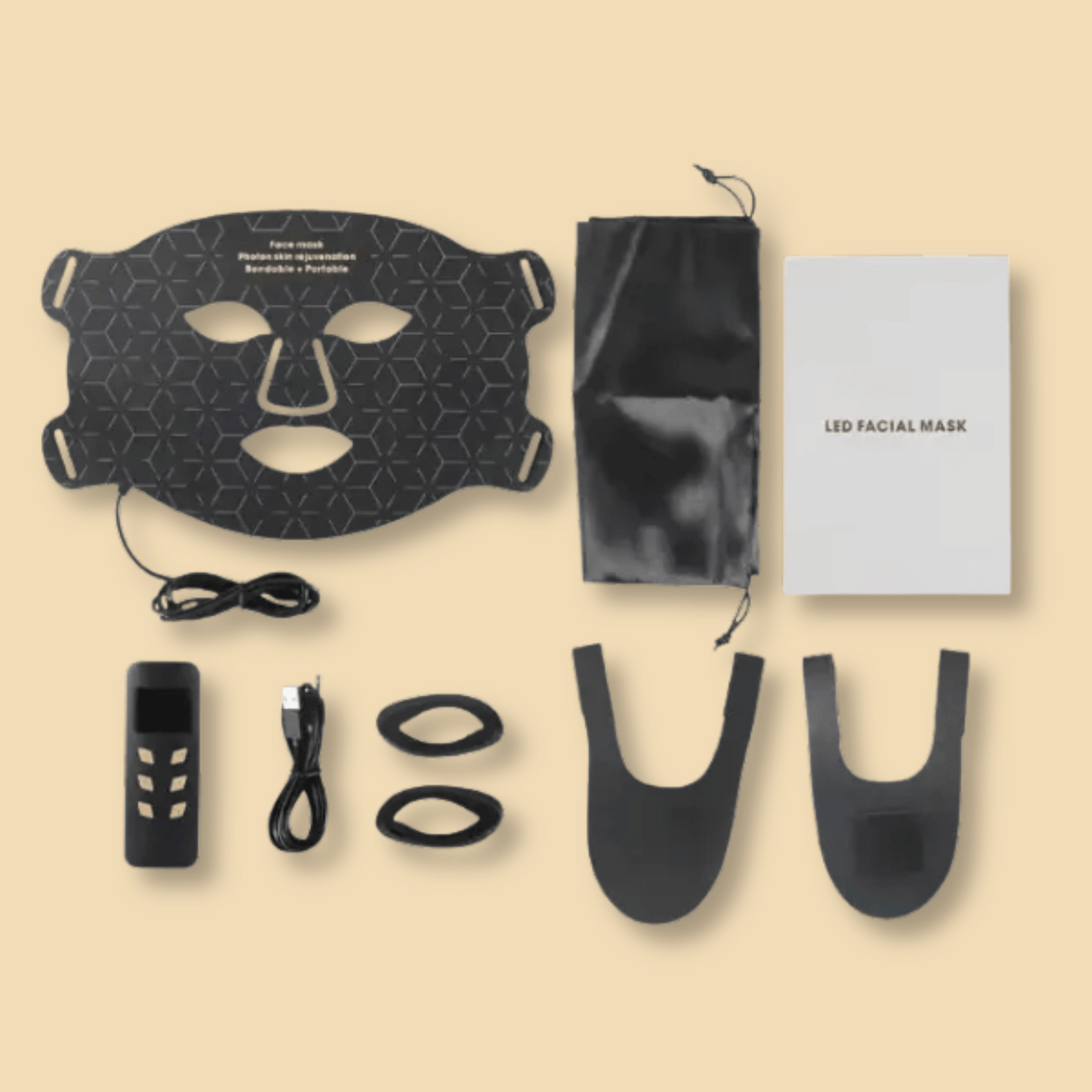 LED Color Light Beauty Mask - KUFFYA