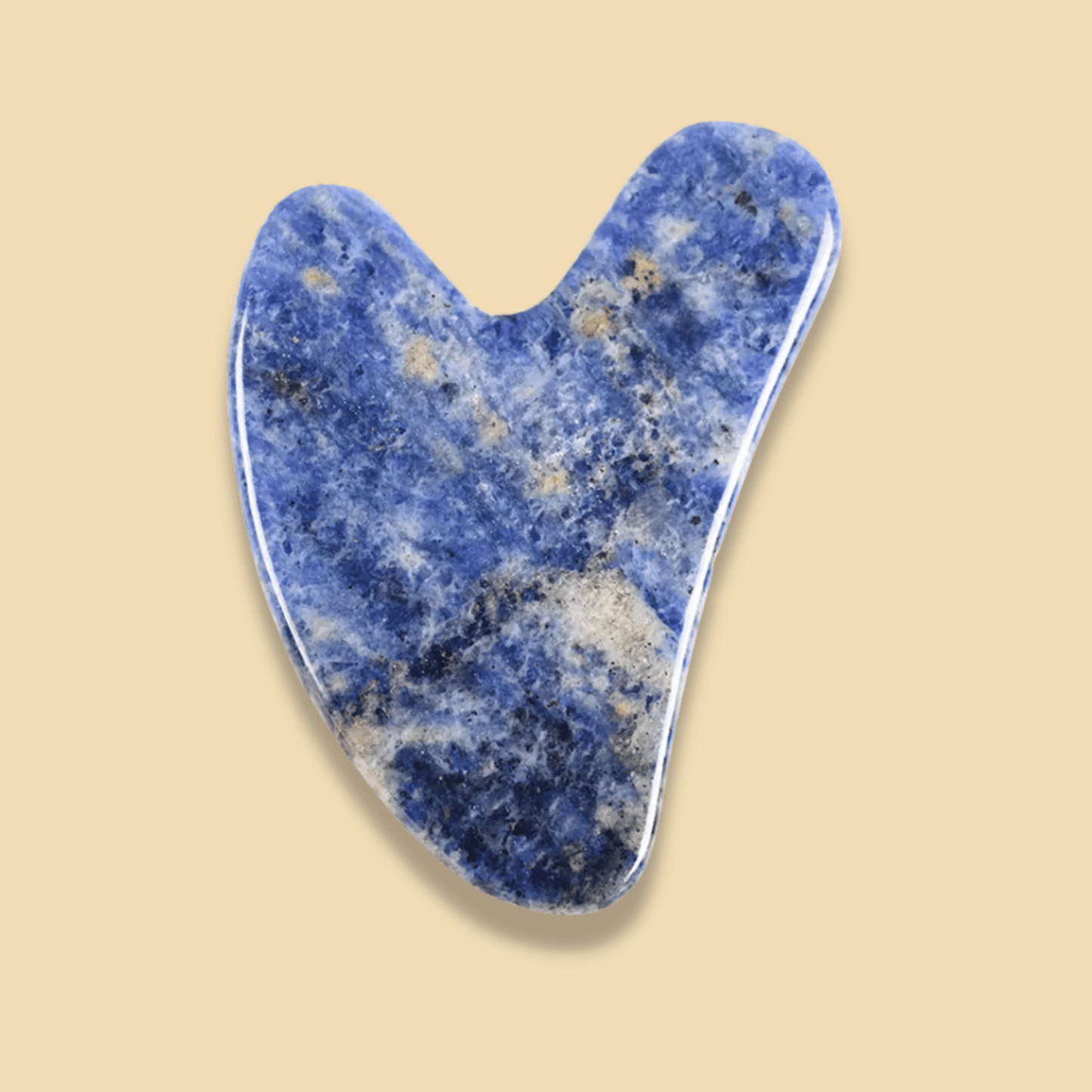 Natural Pink Crystal Guasha Board for Body Massage - KUFFYA