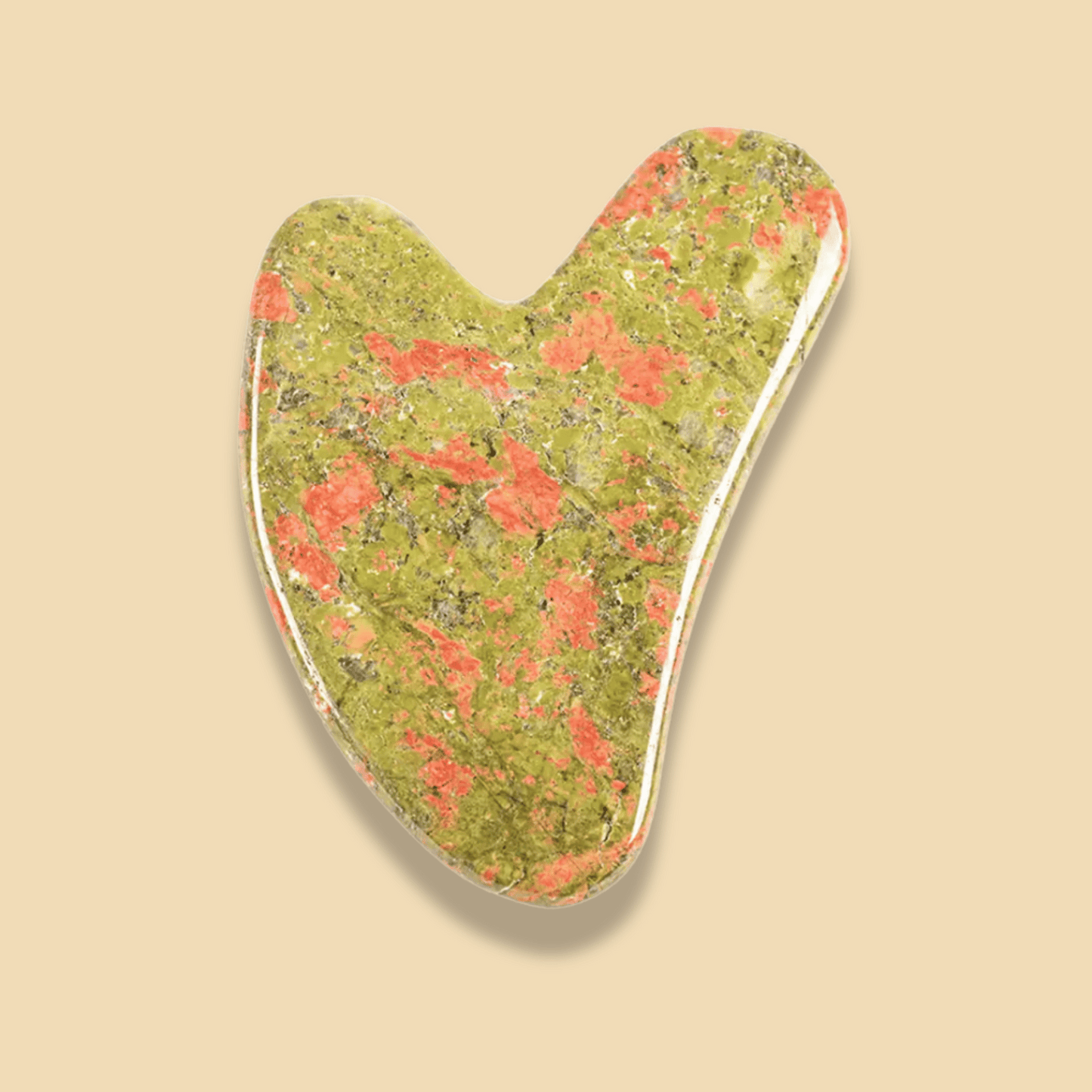 Natural Pink Crystal Guasha Board for Body Massage - KUFFYA
