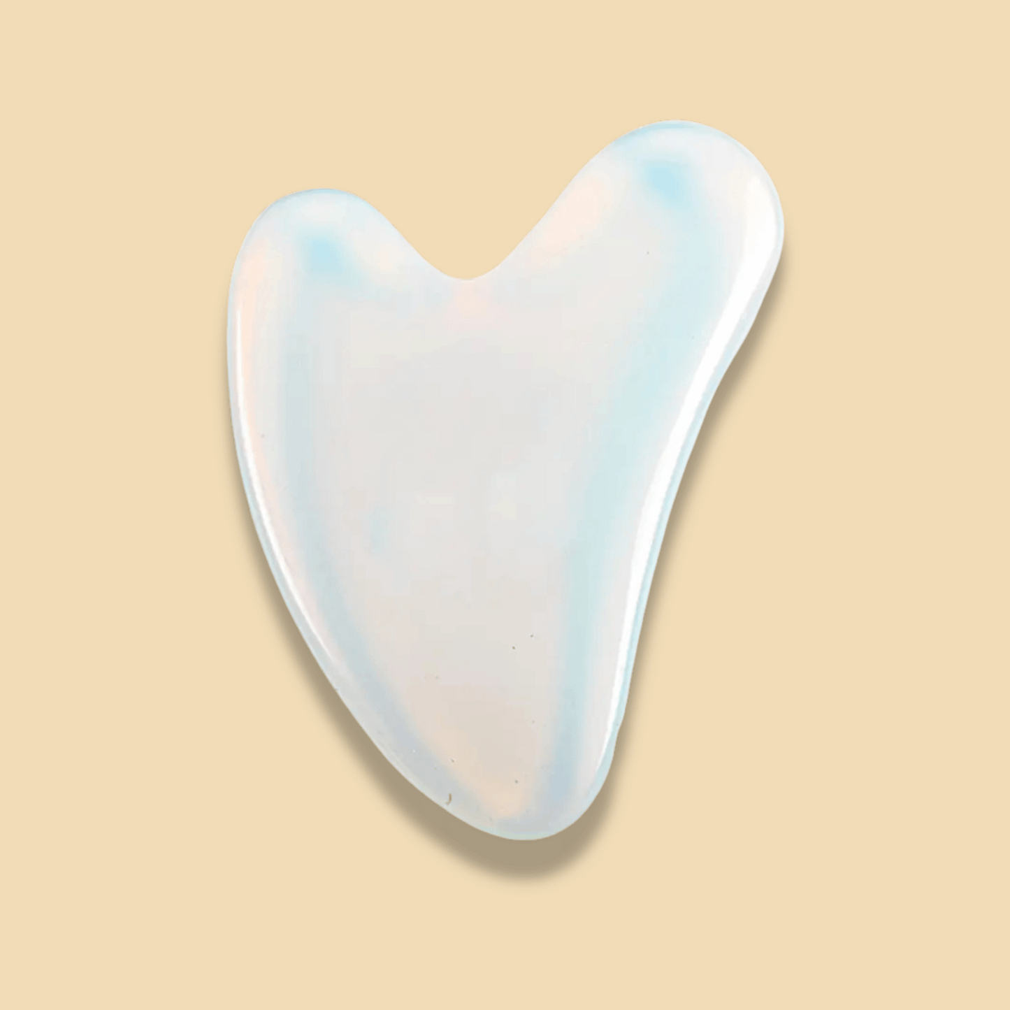 Natural Pink Crystal Guasha Board for Body Massage - KUFFYA
