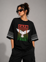 Gaza Free Oversized Tee