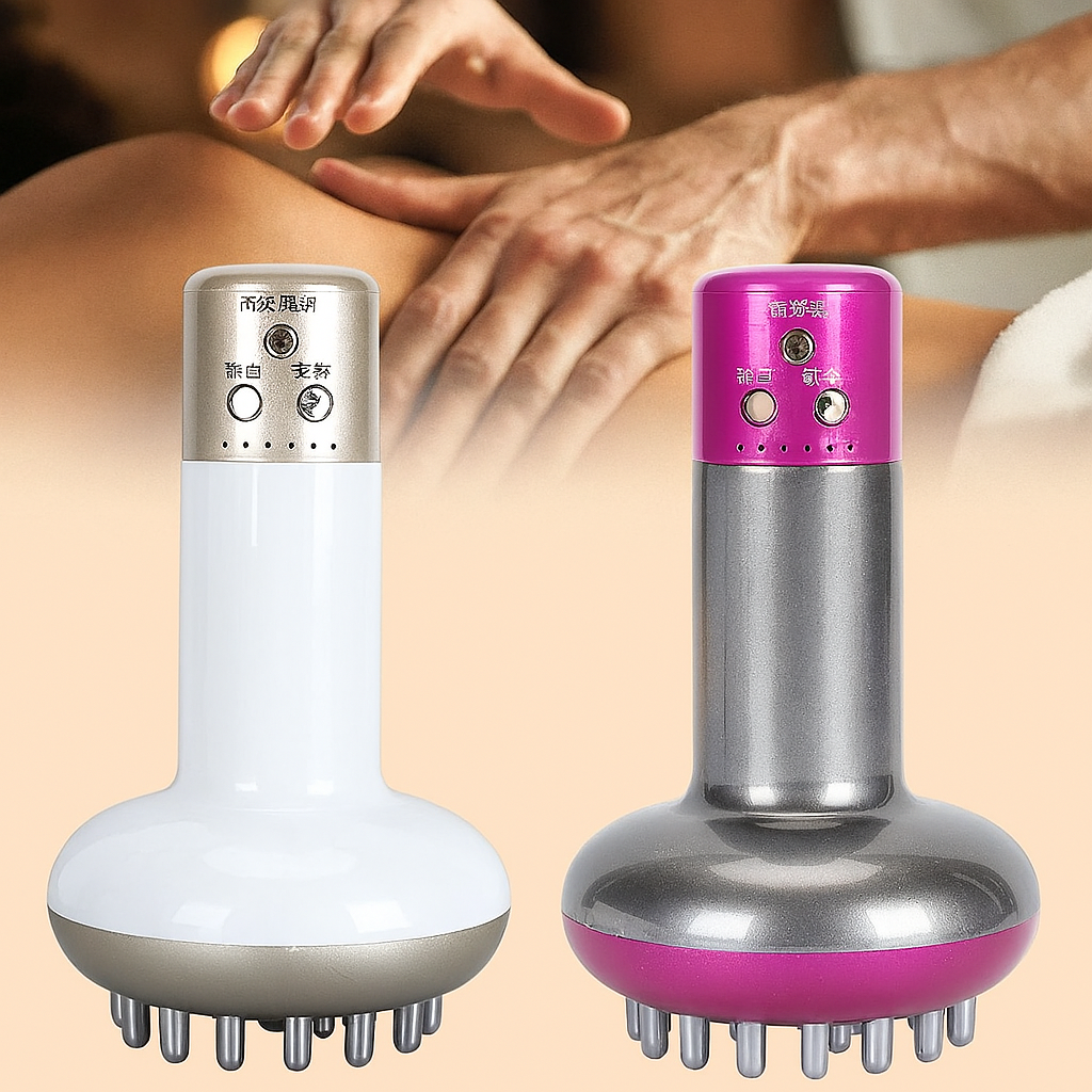 EMS Guasha Device with Heat | Face Lifting Tool – KUFFYA